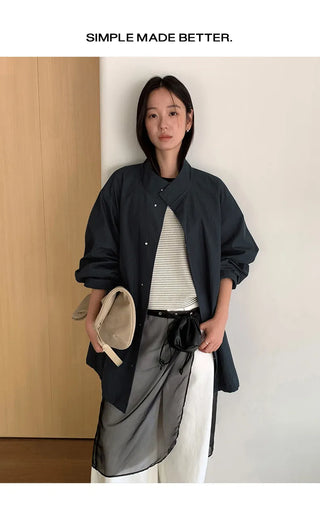 slim trench coat