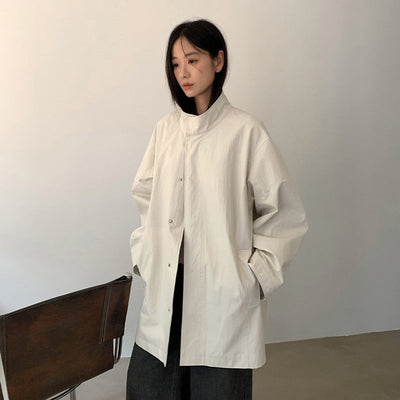 slim trench coat