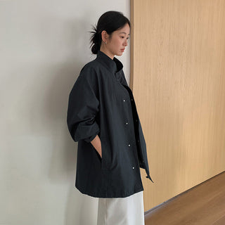 slim trench coat