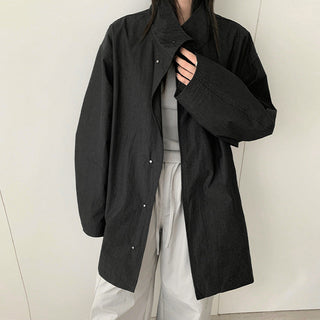 slim trench coat