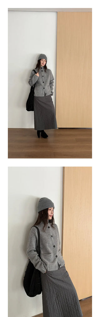 pocket turtleneck sweater