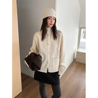 pocket turtleneck sweater