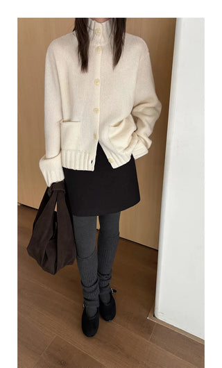 pocket turtleneck sweater