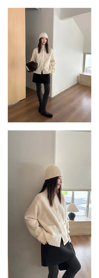 pocket turtleneck sweater