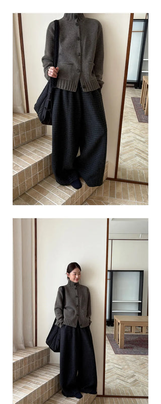 pocket turtleneck sweater