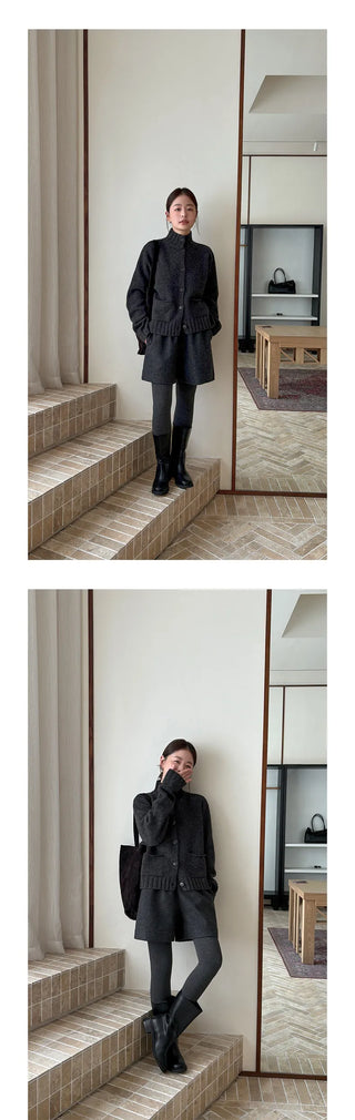 pocket turtleneck sweater