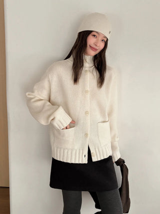 pocket turtleneck sweater