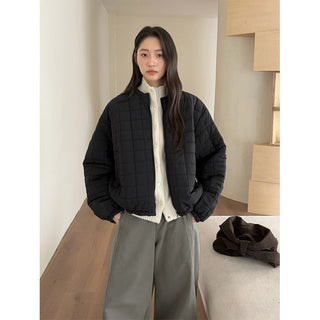 plaid baseball jacket