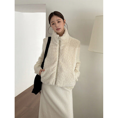 double-sided down vest