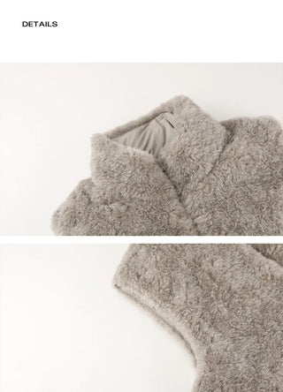 double-sided down vest