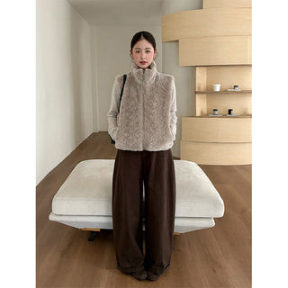 double-sided down vest