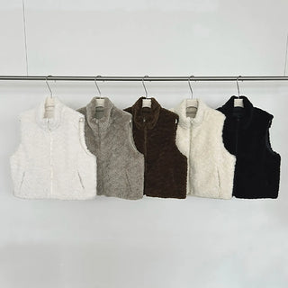 double-sided down vest