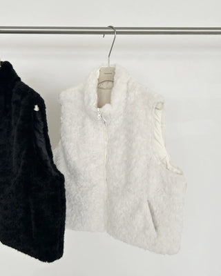 double-sided down vest