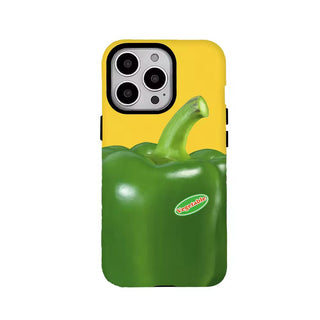 Tomato and Green Pepper iPhone Case