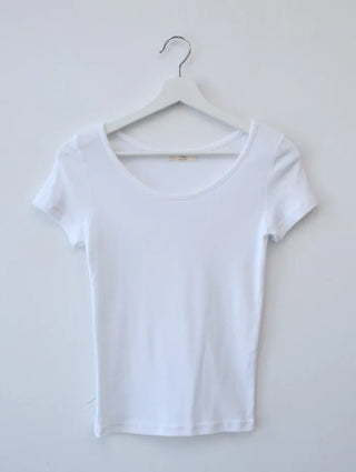 U-neck silm T