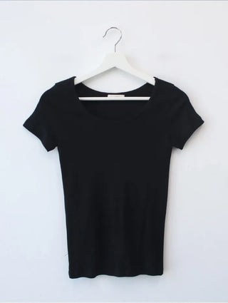 U-neck silm T