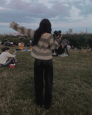Wide Daily Denim Pants