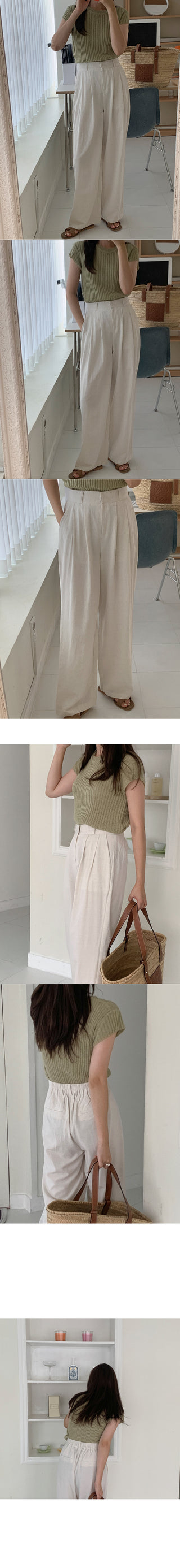 Cap Sleeve Golgi Short Sleeve Knit