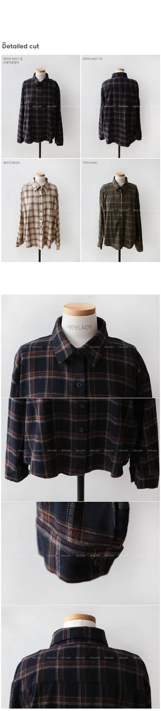 Cotton check shirt