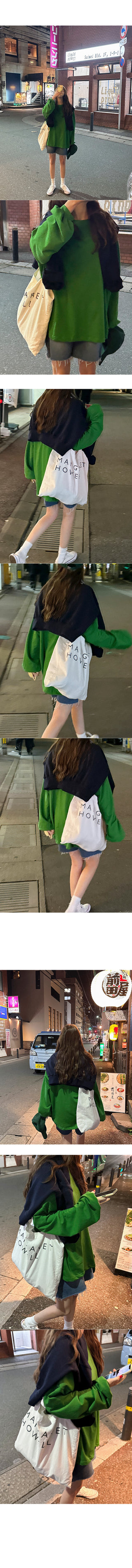 Cotton oversized T-shirt