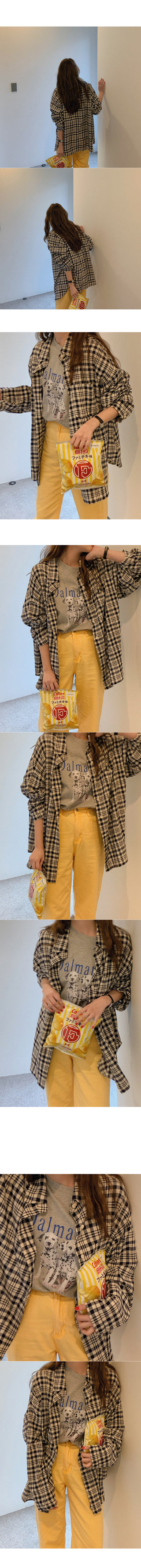 Printed short-sleeved T-shirt