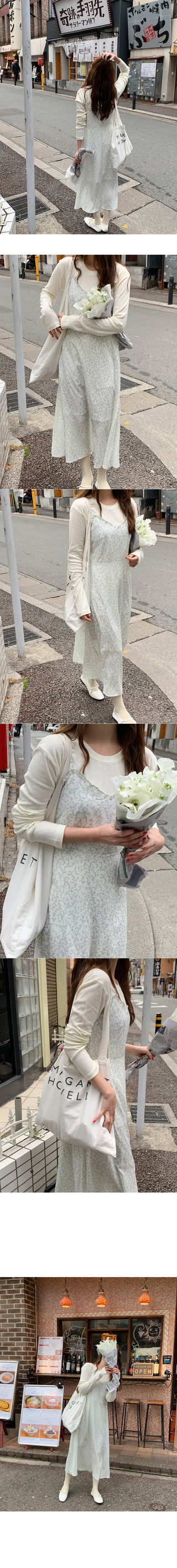 Eyelet punched long-sleeved T-shirt
