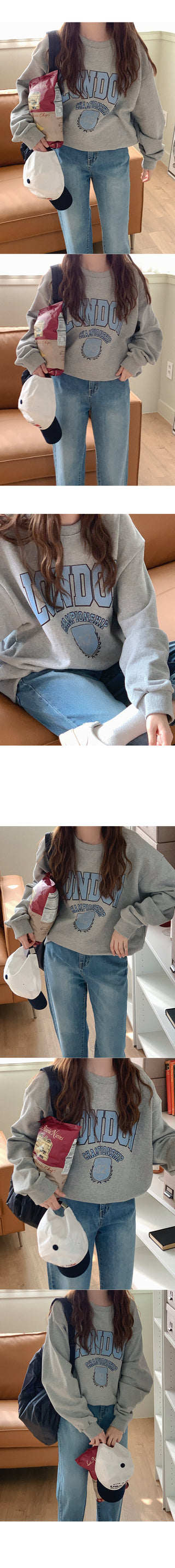 Classy Printed Sweatshirt