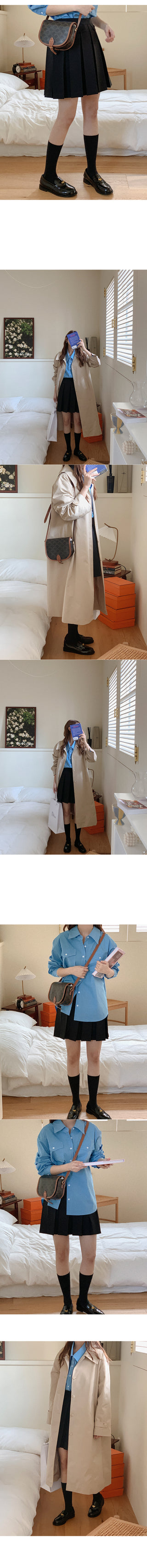 Pocket cotton shirt