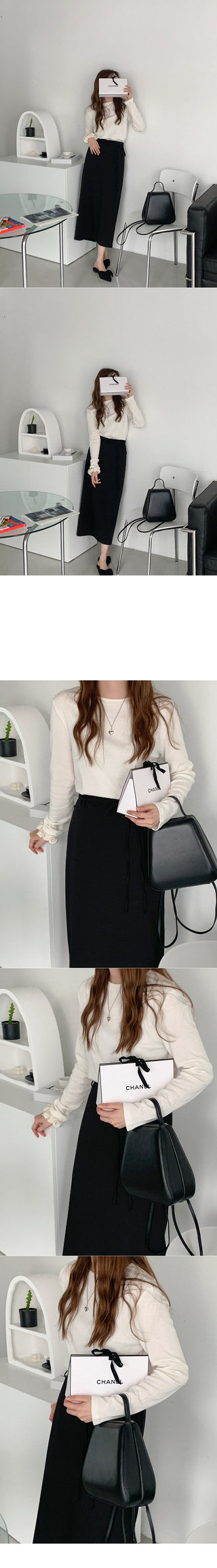Round Long-Sleeve T-Shirt