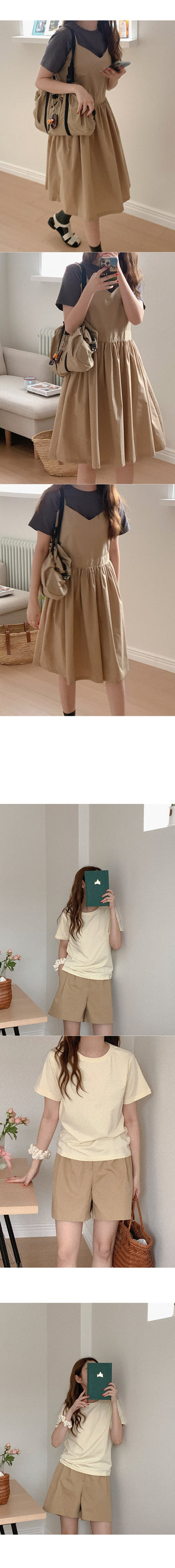Simple everyday short-sleeved T-shirt