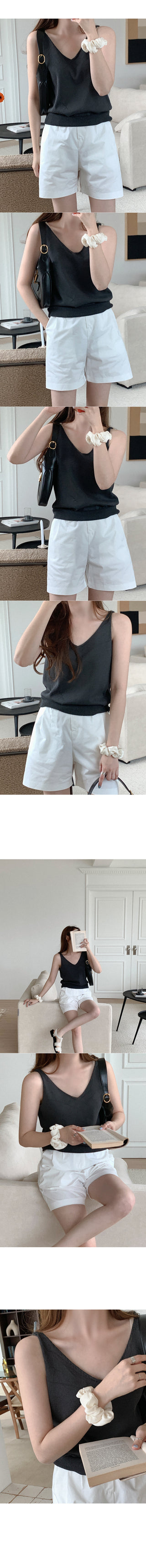 Linen knit camisole