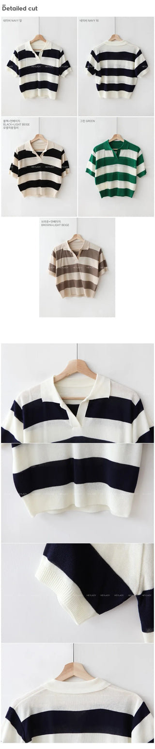 Striped knit
