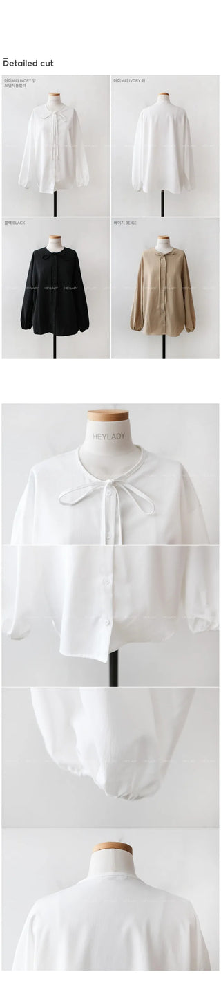 Ribbon blouse