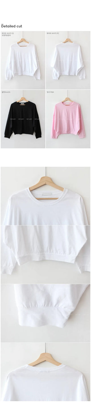Cotton sweatshirt