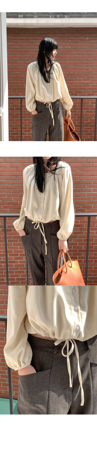 String blouse