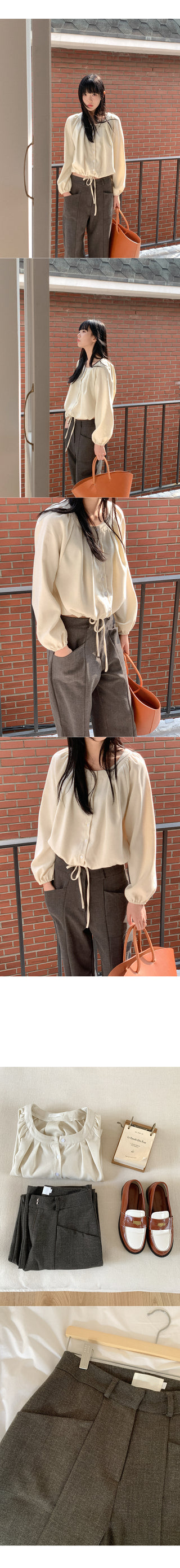 String blouse
