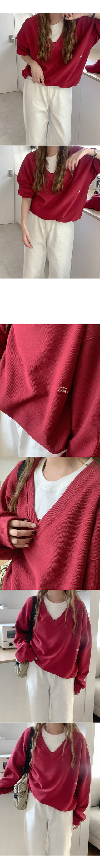 Stitch V sweatshirt