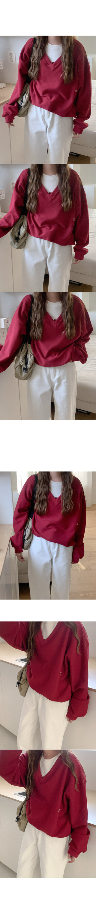 Stitch V sweatshirt