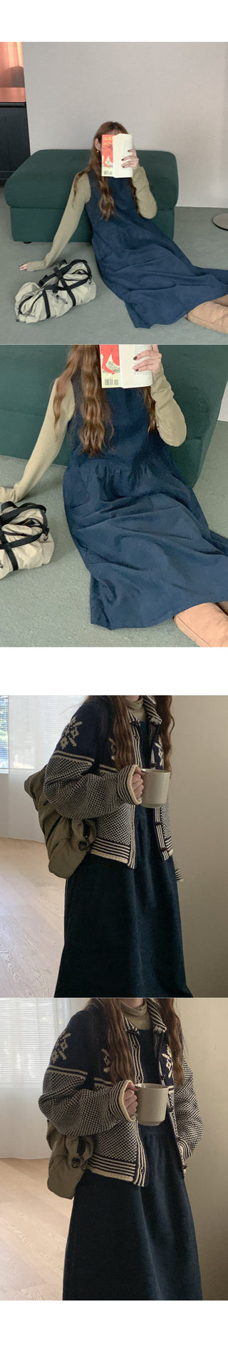 Tencel turtleneck T-shirt