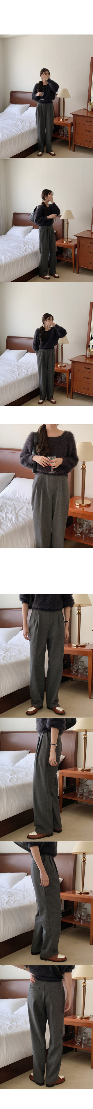 Pastel Square Neck Knit