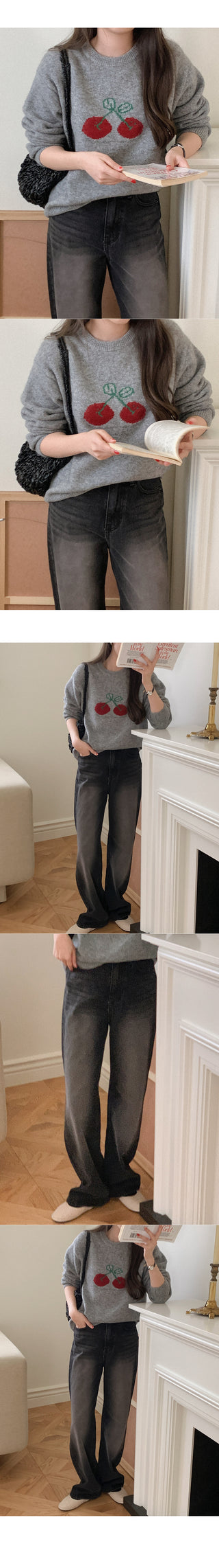 Cherry Wool Knit