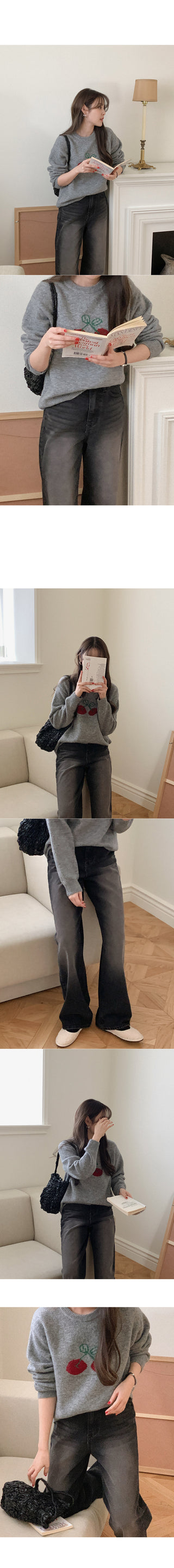 Cherry Wool Knit