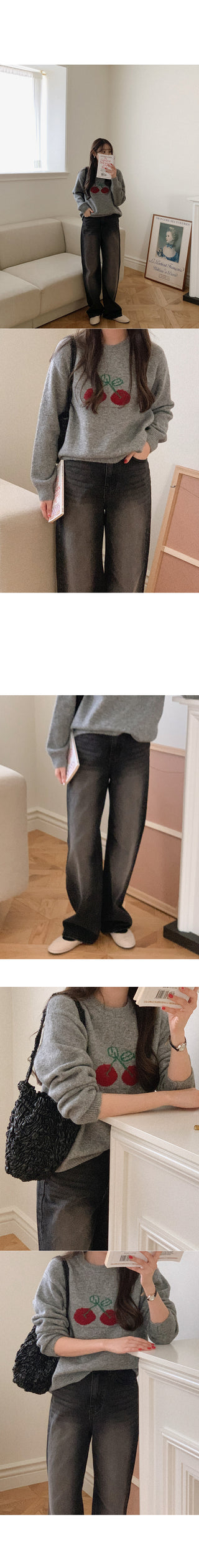 Cherry Wool Knit