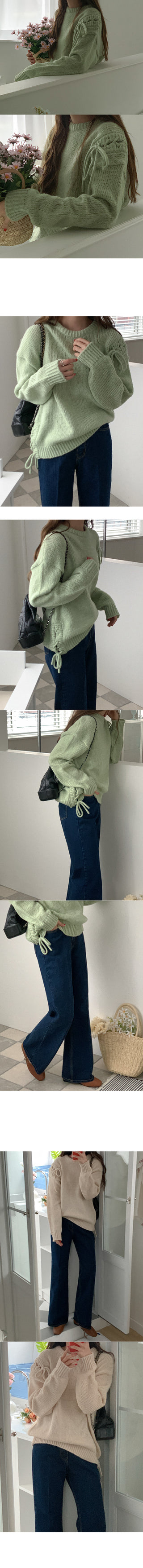 Slit Ribbon Knit