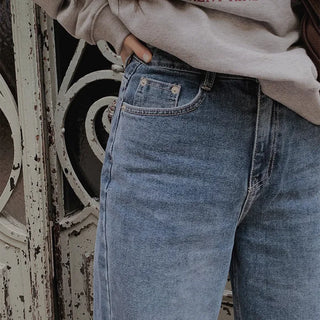 Wide Denim Pants - 4 sizes