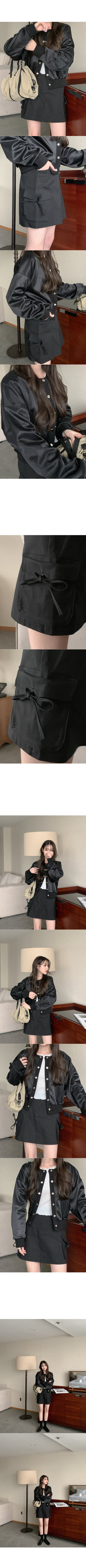 Wrinkle Wave Cropped T-Shirt