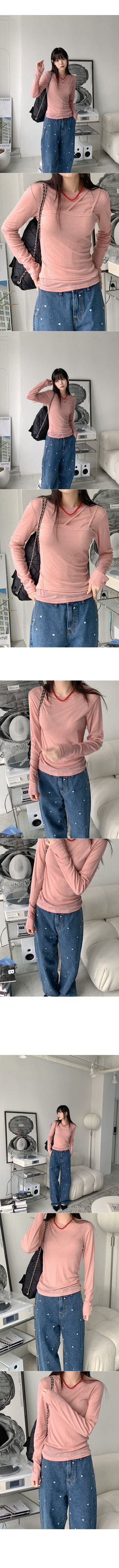 Tencel layered set that can be worn until early summer