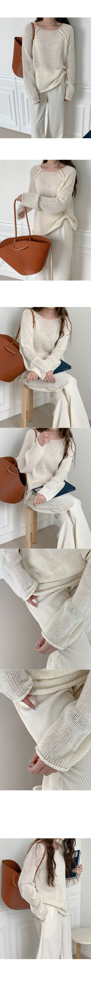Raglan Loose Fit Knit