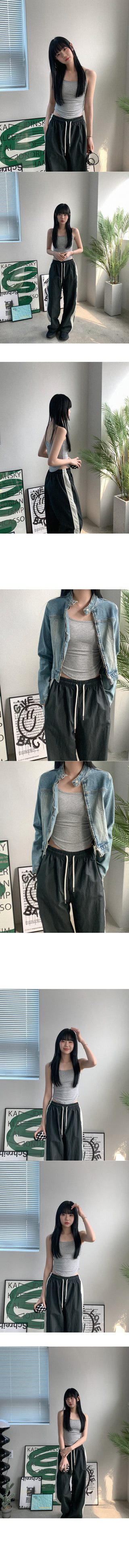 Bra cup sleeveless