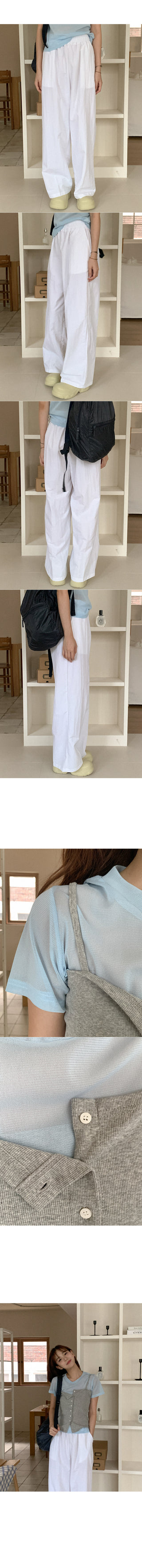 Button sleeveless